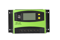 50A PWM Controlador de carga solar Regulador solar 12V / 24 / 48V Pantalla LCD automática